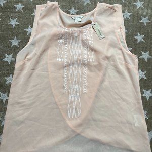 NWT Ariat shear tank light pink size M
